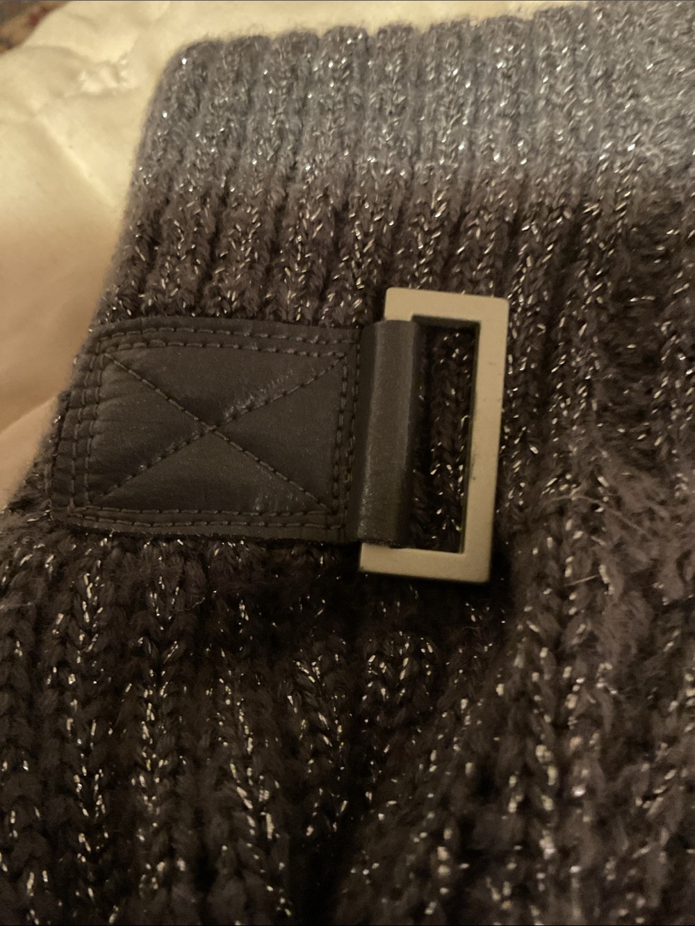 Stella McCartney over the knee knit and leather shoes - Picture 6 of 9